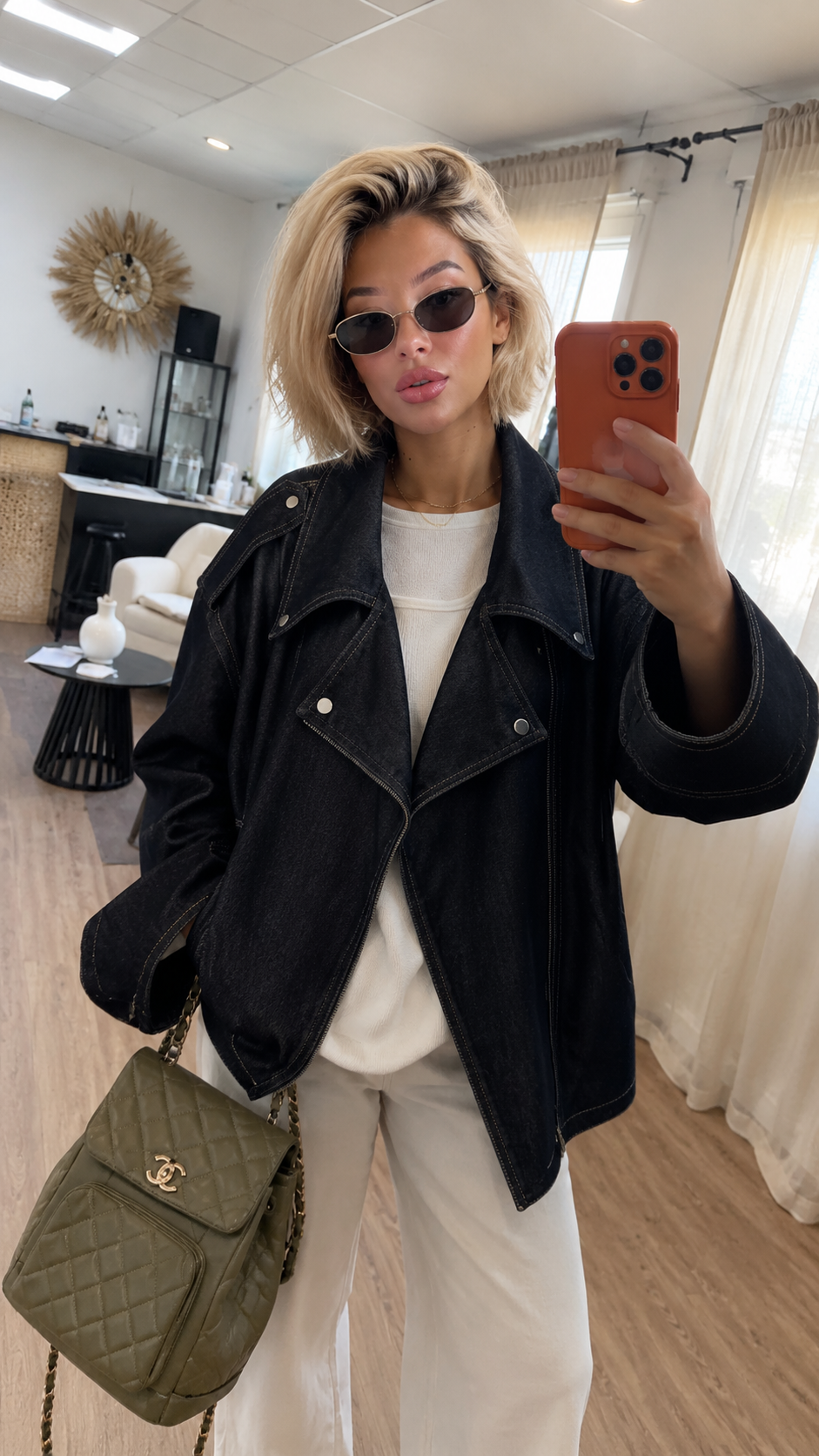 💙 Veste oversize denim DBL